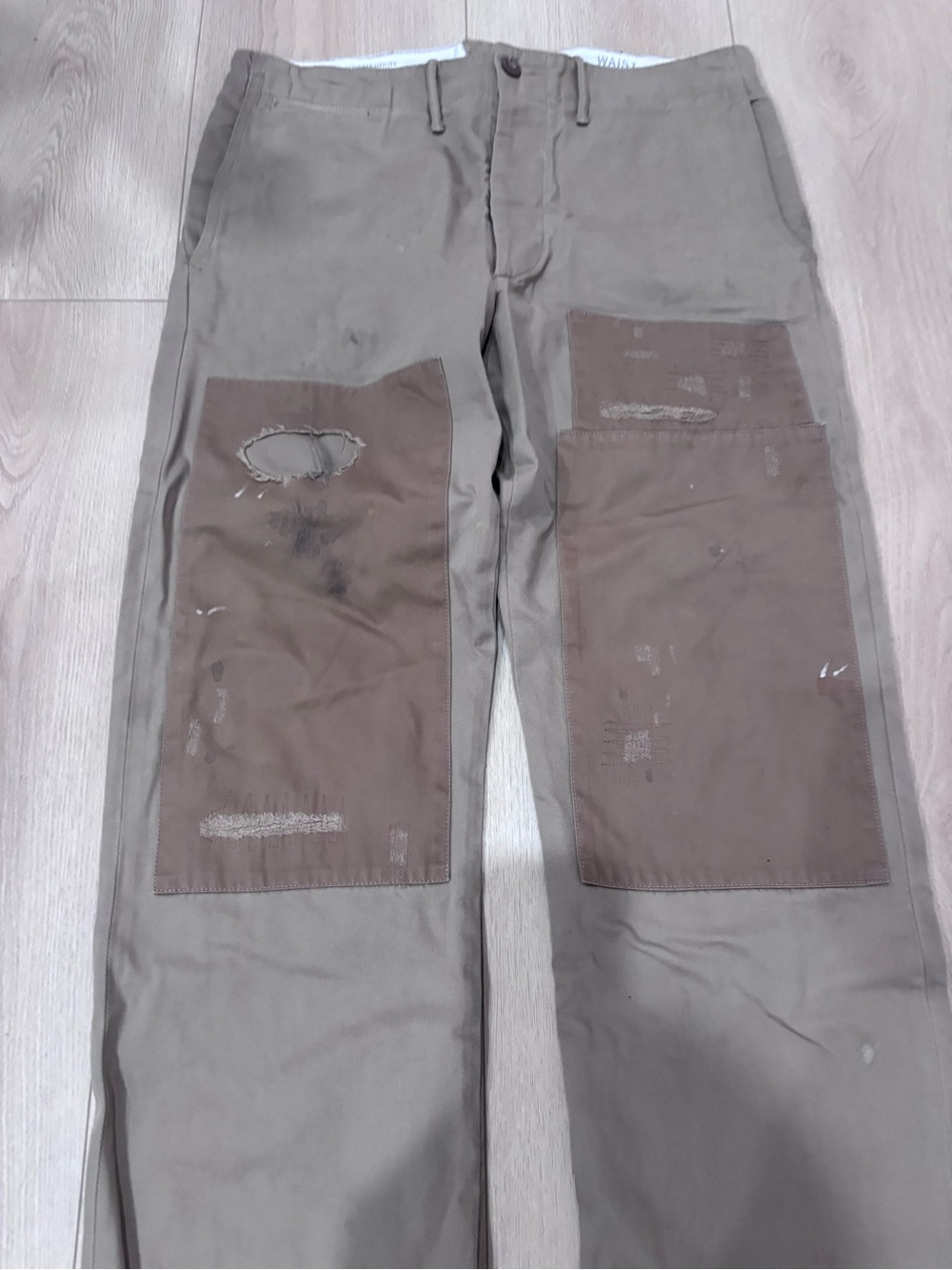 Vintage 90's RRL Polo Ralph Lauren military trousers - Picture 8 of 9